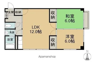 木谷マンション【3階】の間取り