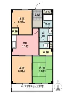 フォーブルJUN【2階】の間取り