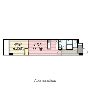 アルヴィータ【4階】の間取り