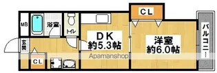 ハピネスⅠ番館Ⅱ番館【1階】の間取り