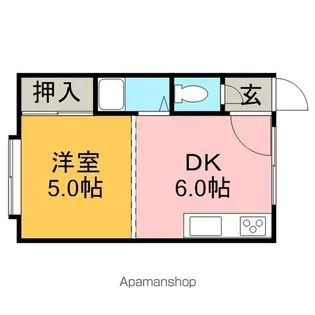 パレロワイヤル(北区)【3階】の間取り