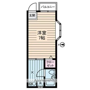 HEIM MIYACHIⅡ【2階】の間取り