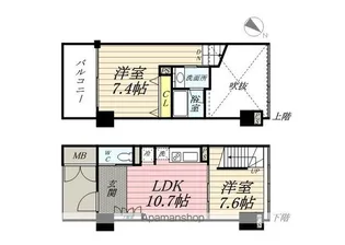 ラフィーヌ銀座【11階】の間取り