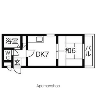 メゾン24【3階】の間取り