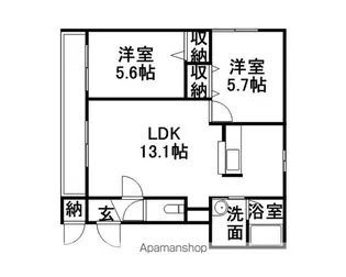 I CLAIRE アイクレール元町【4階】の間取り