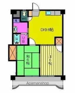 レジデンスM-1【5階】の間取り