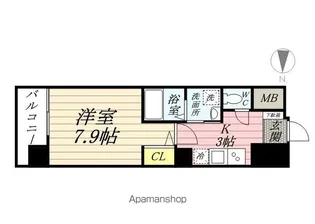 クレアーレ【3階】の間取り