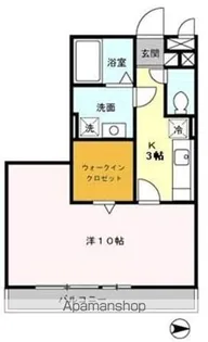 グランシャリオ21【3階】の間取り