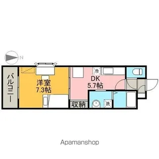 リバパレス鶴舞【9階】の間取り