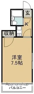 アルカディア【4階】の間取り