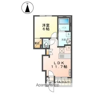 オアーゼ【1階】の間取り