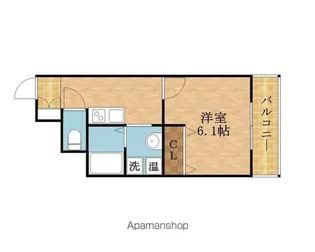 みおつくし都島【2階】の間取り