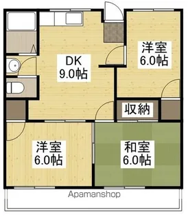 大和サンパークヒル【101号室】の間取り