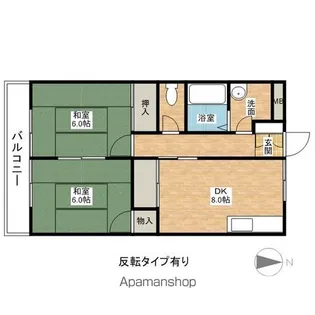 PRIV15【3階】の間取り