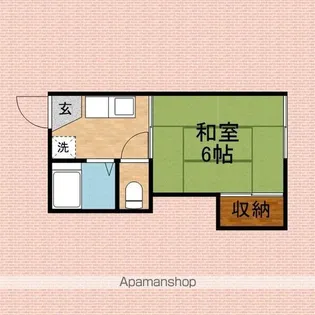 ラミアカーサ【102号室】の間取り