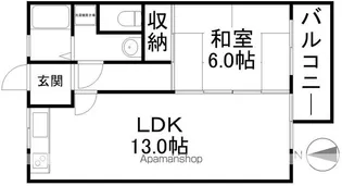 ニューシャルマン【102号室】の間取り