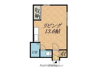 フジエール3・20【4階】の間取り