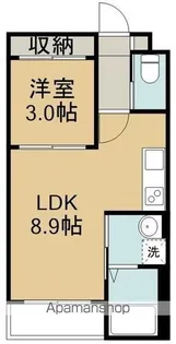 LEXT五十人町【3階】の間取り
