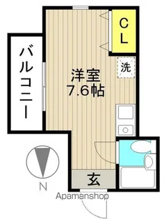 イースタイル鎌倉【2階】の間取り