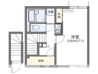 レオネクスト向光白【204号室】の間取り