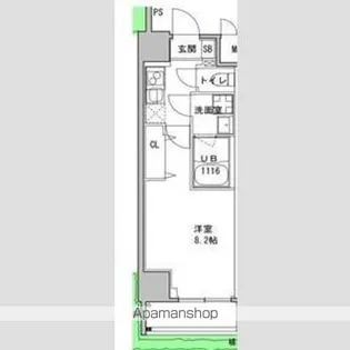 SーRESIDENCE押上CLAIR【5階】の間取り