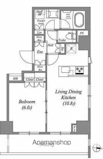 CORVAL住吉【2階】の間取り
