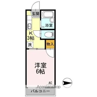 サンファミールSY【2階】の間取り
