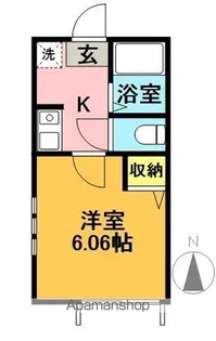 レジェンド平島【101号室】の間取り