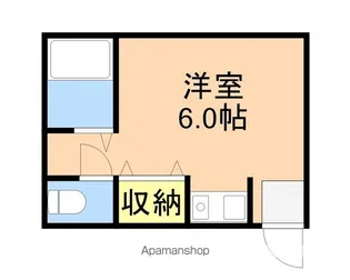 コテイジサンアイ【102号室】の間取り