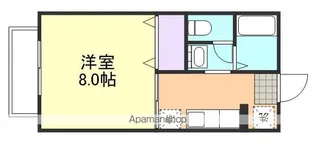 1Kの間取り画像