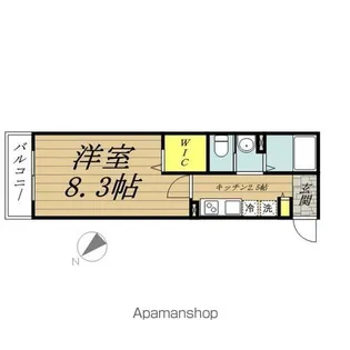 シュクル南柏【3階】の間取り