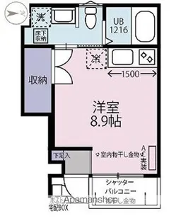 LEPOA TALO【1階】の間取り
