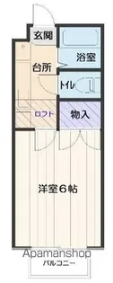 アーバンシティ高崎A【201号室】の間取り
