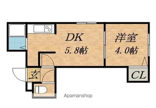 ウイングコート札幌Ⅱ【203号室】の間取り