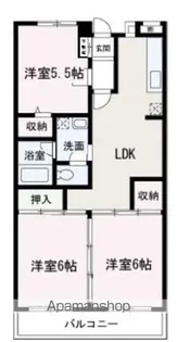 プレミール【506号室】の間取り