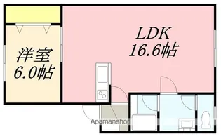 メゾン・ド・MⅡ【2階】の間取り