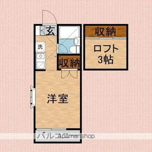ゼフィールⅢ【2階】の間取り