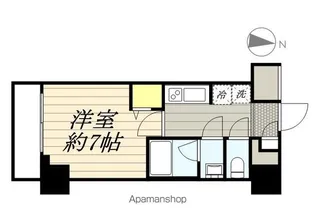 ラヴァンド大島【8階】の間取り