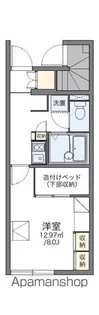 レオパレス綾乃尾【101号室】の間取り