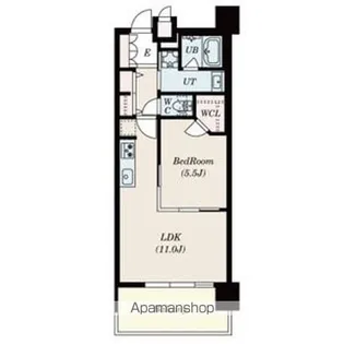 S-RESIDENCE本郷Ⅱ【8階】の間取り