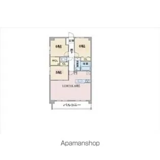 パラドール デ カミヤシロ【1階】の間取り