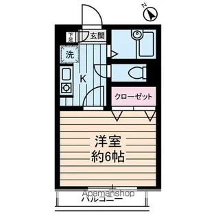 東京都葛飾区新小岩2丁目【マンション】の間取り