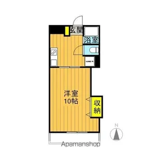 丸武マンション【202号室】の間取り