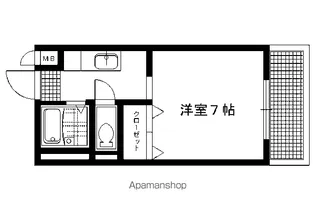 マ・メゾン【303号室】の間取り
