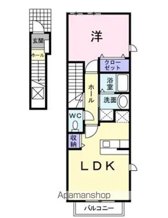 プレ・ラグーナ【2階】の間取り