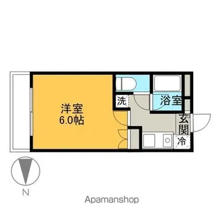 サンライズ柏木【307号室】の間取り