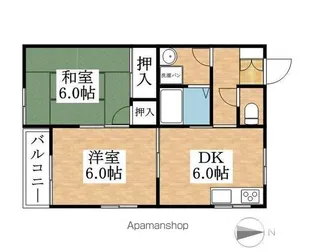へーベルYS【2階】の間取り