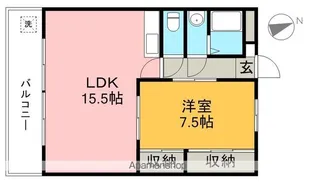 ロゼ2【9階】の間取り