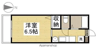 アブニールつしま A棟【1階】の間取り