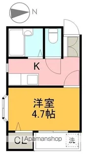 ピュアメゾン【301号室】の間取り